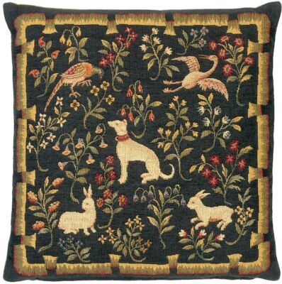 Mille-Fleurs Animals Pillow Cover