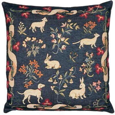 Medieval Animals Pillow Cover