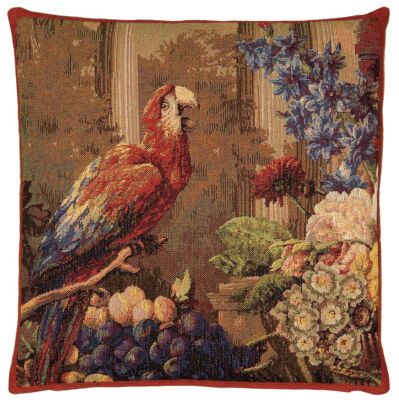 Exotic Parrot Pillow Cover