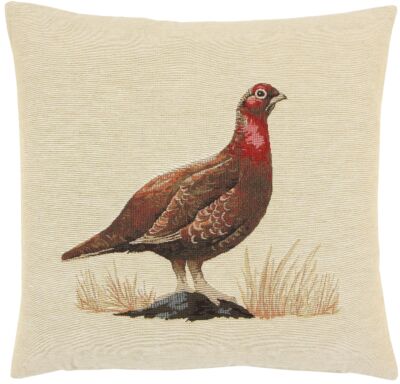 Red Grouse - Light Pillow Cover