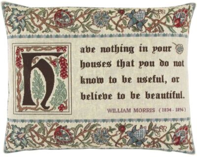 Morris - Quote Oblong Pillow Cover