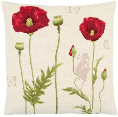 Grand Poppies II Pillow Cover