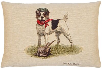 Master Jack Russell Oblong Pillow Cover