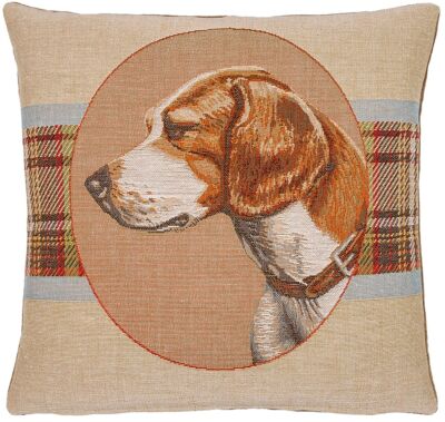 Pointer Tartan Pillow Cover