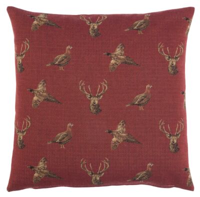 Highland Claret Pillow Cover