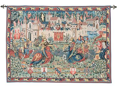 The Tournament at Camelot Tapestry