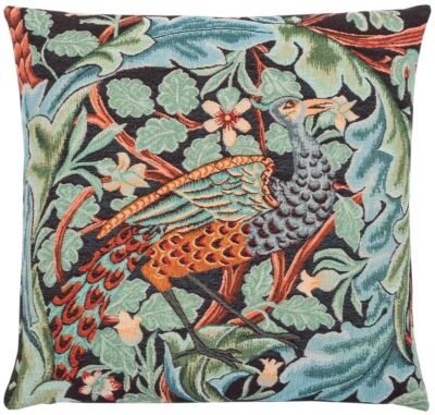 Acanthus & Peacock Pillow Cover