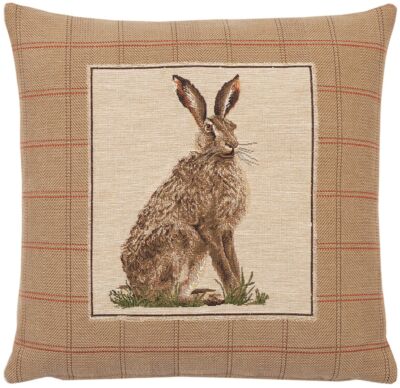 Country Hare - Left Pillow Cover