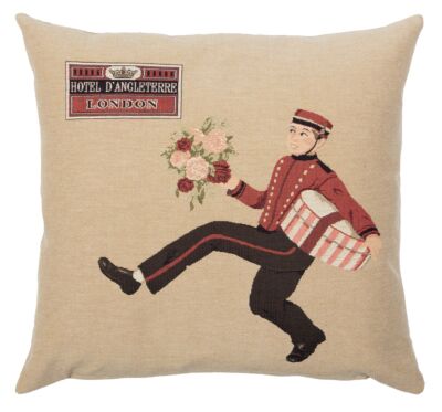 London Bellboy Pillow Cover