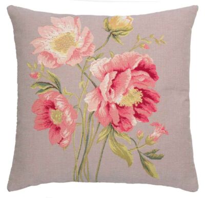 Japanese Flowers I Pillow Cover