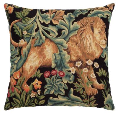 Forest Lion Pillow Cover