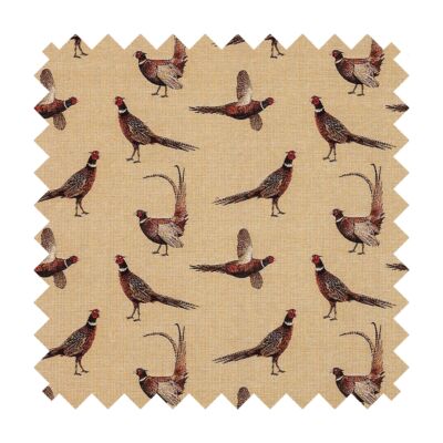 Country Pheasants Tapestry Fabric