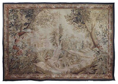 Verdure aux Oiseaux Tapestry