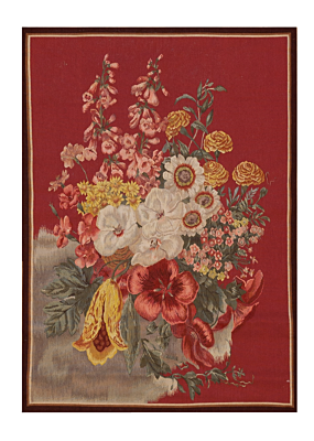 Floral Bouquet Handwoven Tapestry