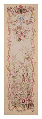 Aubusson Portiere Handwoven Tapestry