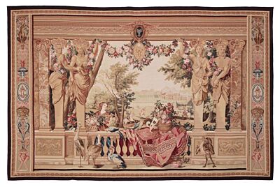 Statuesque Hunt Handwoven Tapestry