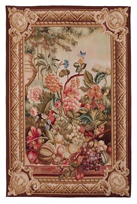 Bountiful Fruits Handwoven Tapestry