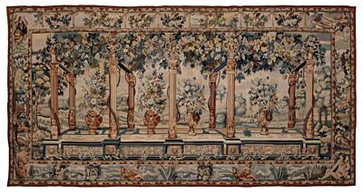 Pillar Gardens Handwoven Tapestry