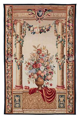 Chateau Columns Handwoven Tapestry