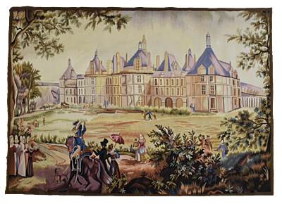 Rare Limited Edition - Chambord Castle Handwoven Tapestry - 6'3" x 8'0" (190 x 245cm) - Requires Rod Size 6