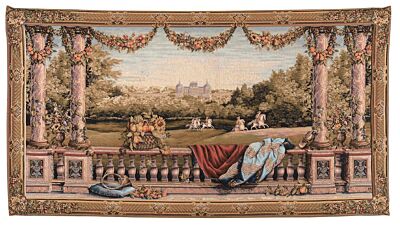Chateau Bellevue Panoramique Tapestry