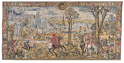 Medieval Brussels Tapestry - 244 x 475 cm (8'0" x 15'7") 