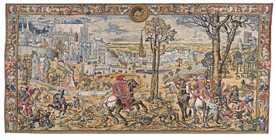 Medieval Brussels Tapestry - 244 x 475 cm (8'0" x 15'7") 