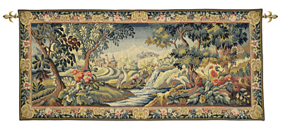 Au Bord de la Rivière Tapestry - 2'4" x 5'0" (70 x 153 cm) - Last Piece Remaining!