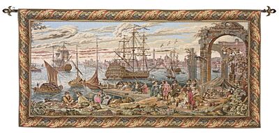 Merchants on the Quayside Tapestry