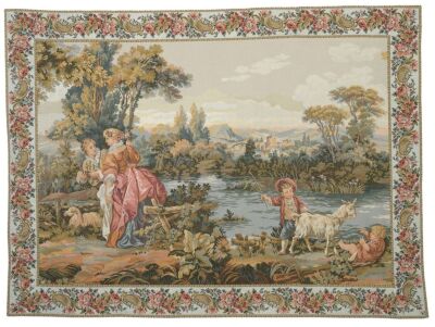 On the Riverbank Tapestry