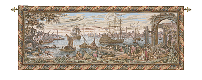 The Harbour (Without Loops) Tapestry