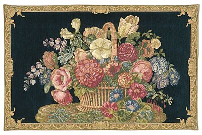 Flowerbasket Dark Tapestry