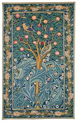 The Woodpecker (without scroll) Tapestry