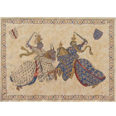 Jousting Dukes Tapestry