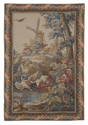 Birds & Windmill Tapestry