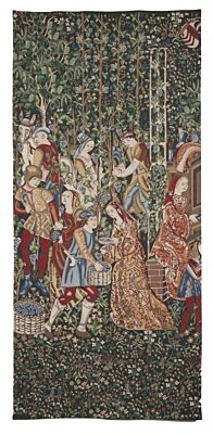 Grape Harvest Portiere Tapestry