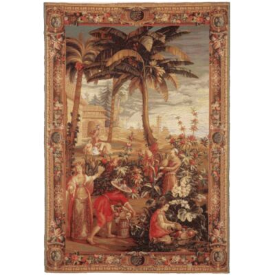 The Pineapple Harvest Tapestry