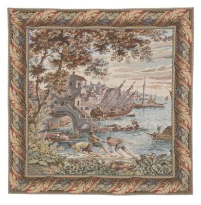 Venice Docks Tapestry