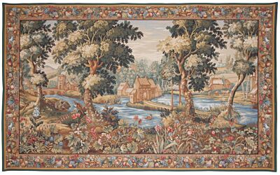 Verdure Chantilly Tapestry - 5'8" x 9'4" (172 x 285 cm) - Last piece remaining!