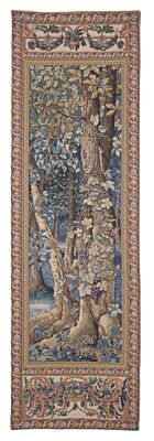 Wild Vine Portiere with Frieze Tapestry