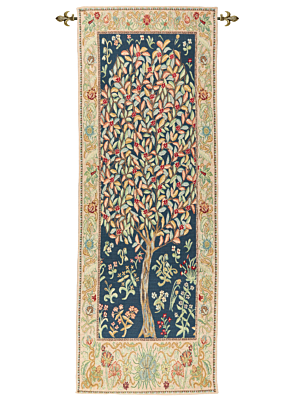 Summer Tree Portiere Tapestry - 5′10" × 2′2" (177 x 65 cm)