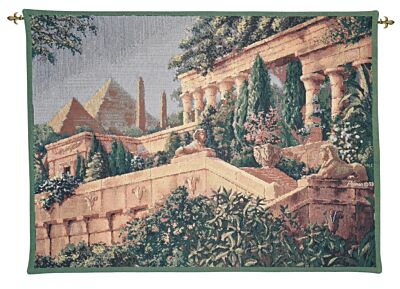 Egyptian Terrace Tapestry - 2'2" x 2'11" (66 x 88 cm)