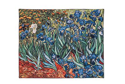 Van Gogh Irises Tapestry - 2′2" × 2′11" (65 × 88 cm)