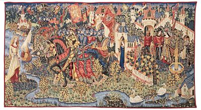 The Legend of King Arthur Tapestry - 2 Sizes Available