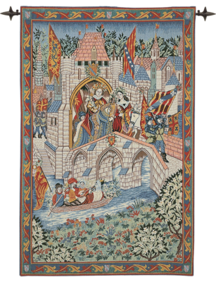 Procession from Camelot Tapestry (Without Loops)