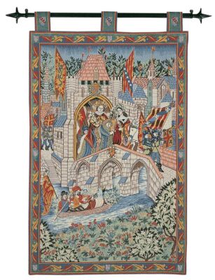 Procession from Camelot Tapestry (With Loops)
