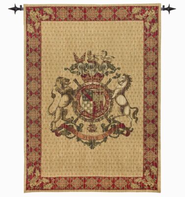 Armorial Coat of Arms Tapestry - 4'5" x 3'1" (135 x 93 cm)