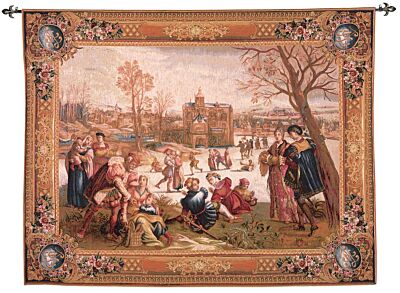Les Patineurs Tapestry