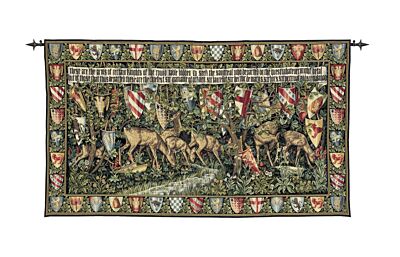 Deer and Shields Tapestry