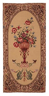 Vase & Birds Needlepoint Tapestry